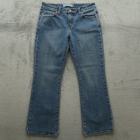 Levi's 515 Jeans Women's Size 10M Blue Mid-Rise Bootcut Denim Pants 28" Inseam - Picture 1 of 16